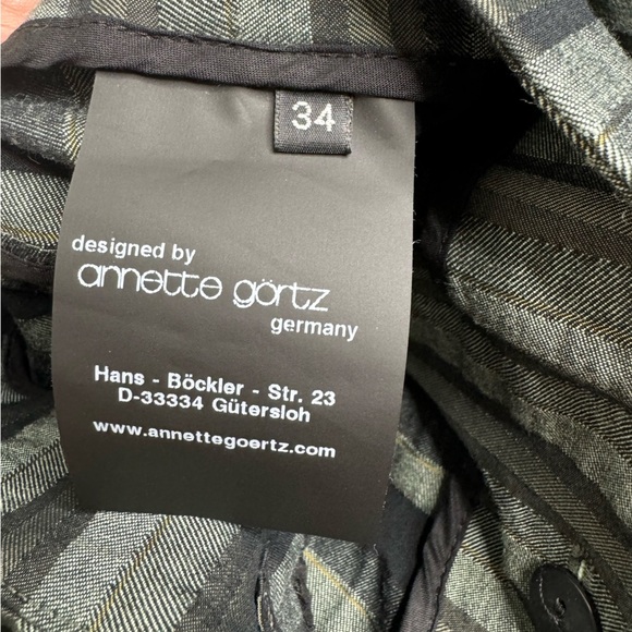 Annette Gortz Women’s Striped Willy Pants SALVIA - Picture 8 of 9